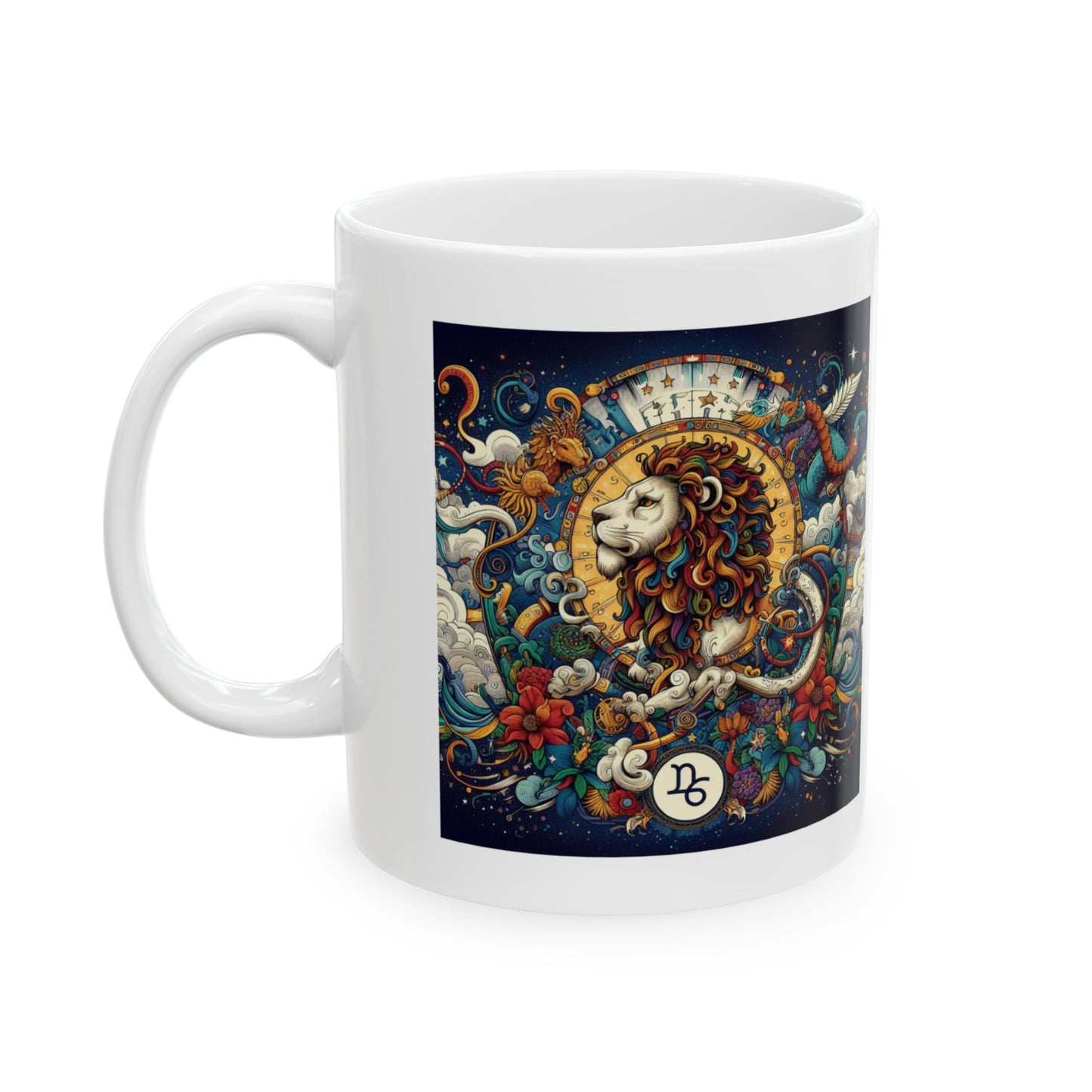 Leo Ceramic Mug 11oz