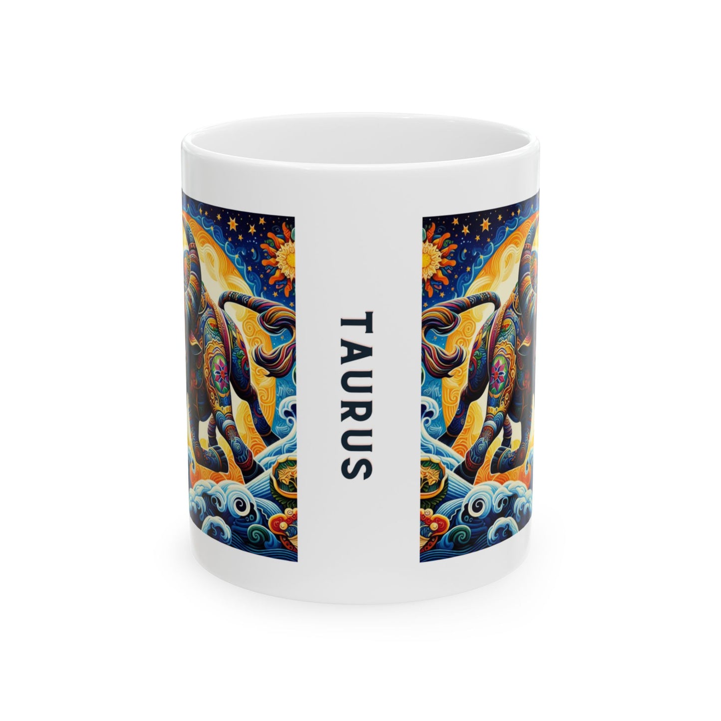 Taurus Ceramic Mug 11oz
