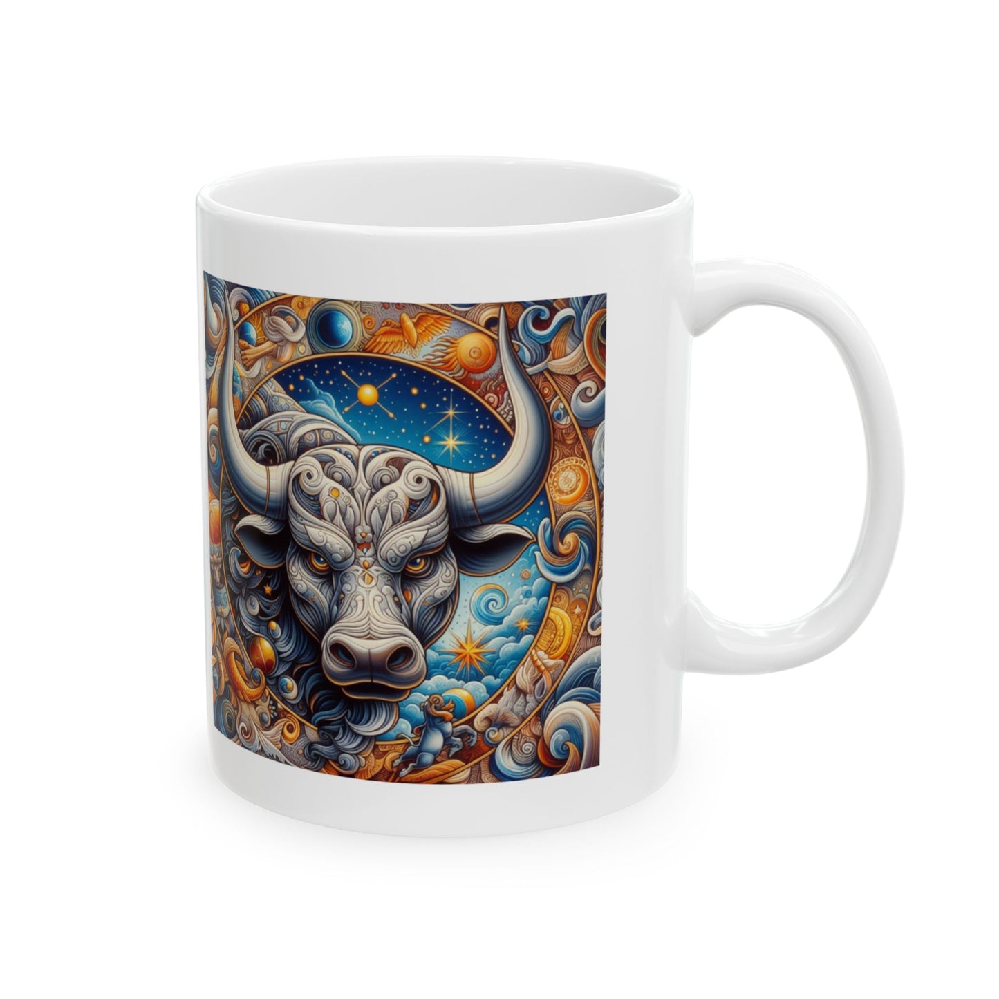 Taurus Ceramic Mug 11oz