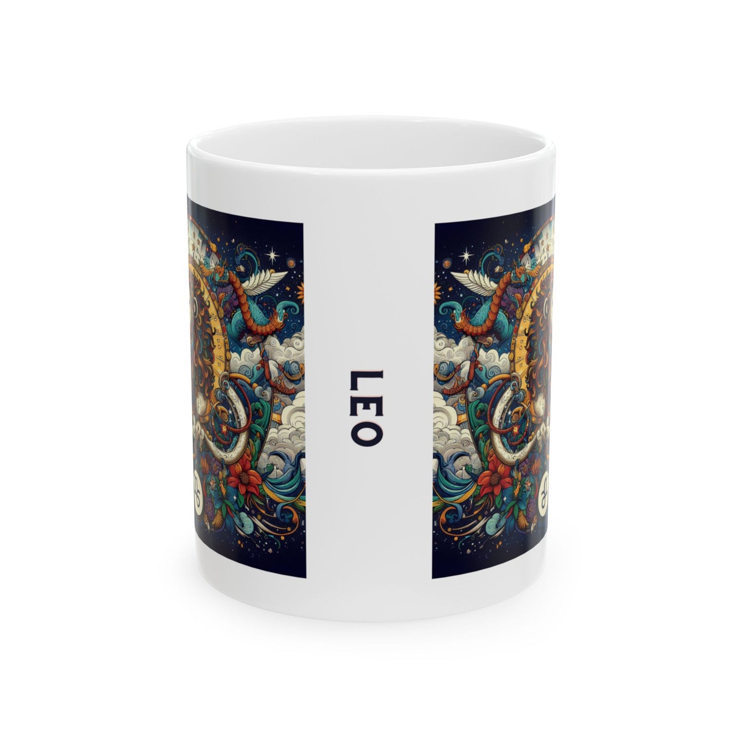 Leo Ceramic Mug 11oz