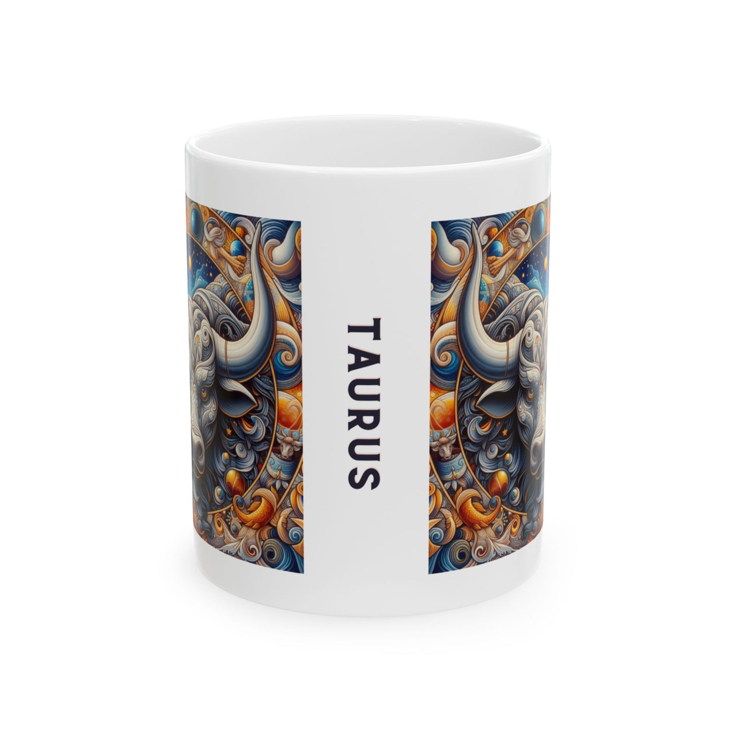 Taurus Ceramic Mug 11oz