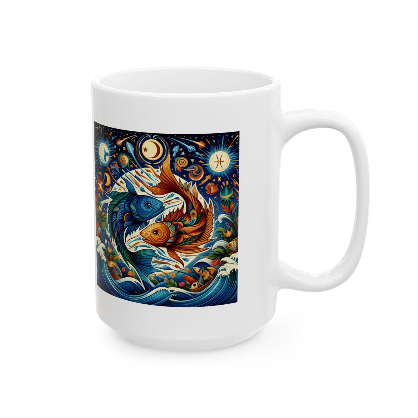 Pisces Ceramic Mug 11oz