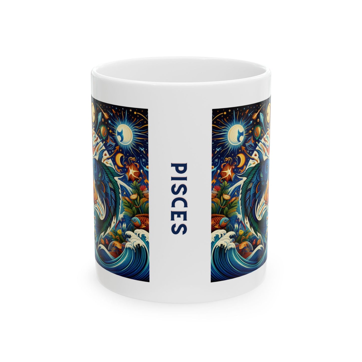 Pisces Ceramic Mug 11oz