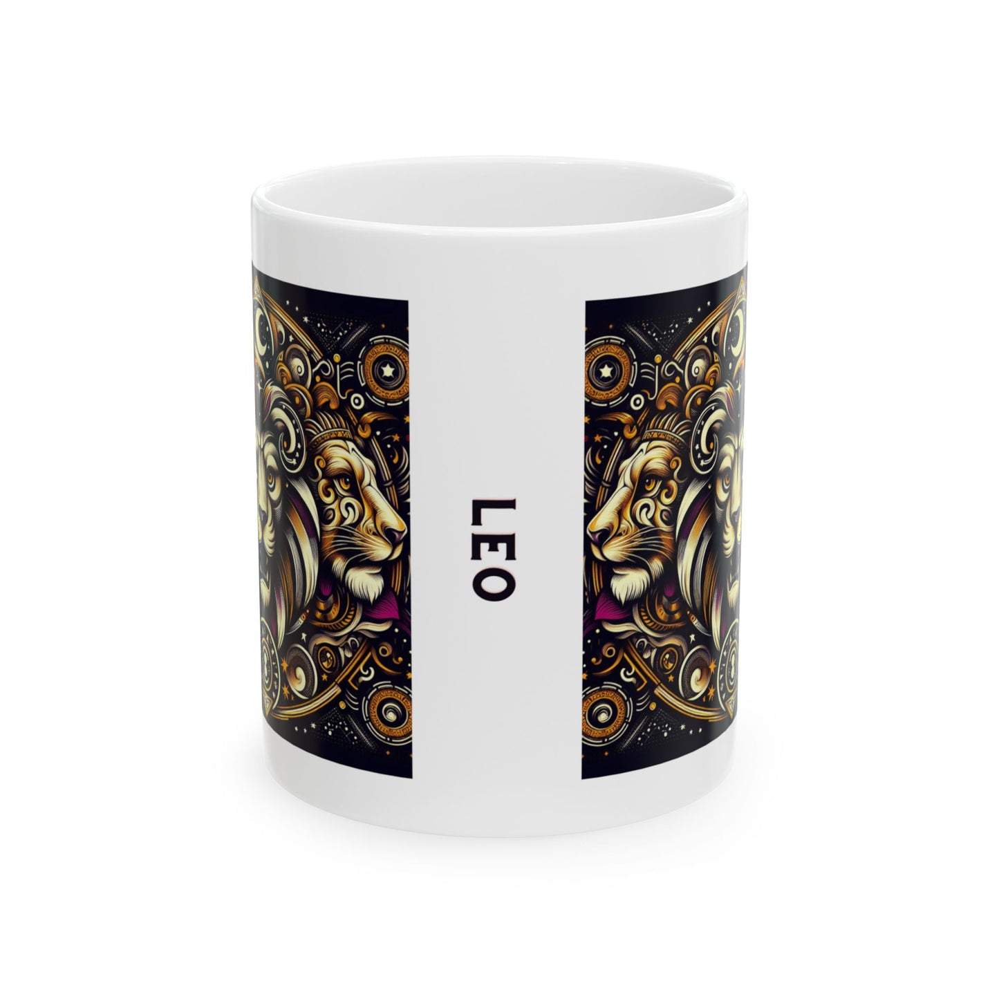 LEO Ceramic Mug 11oz