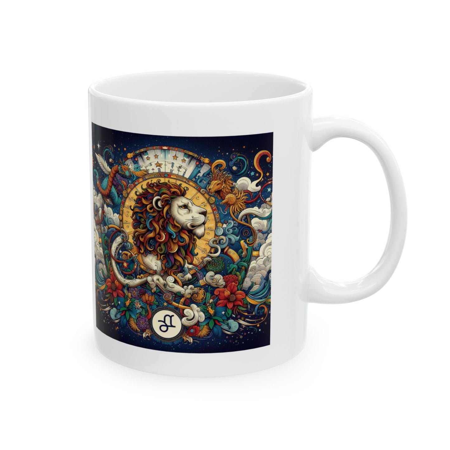Leo Ceramic Mug 11oz