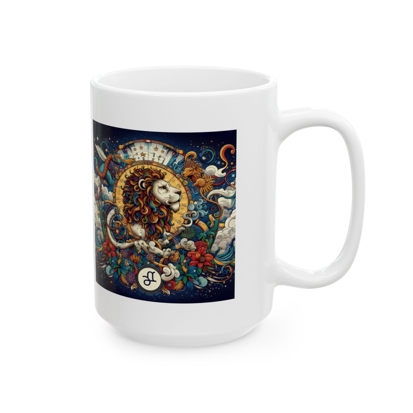 Leo Ceramic Mug 11oz