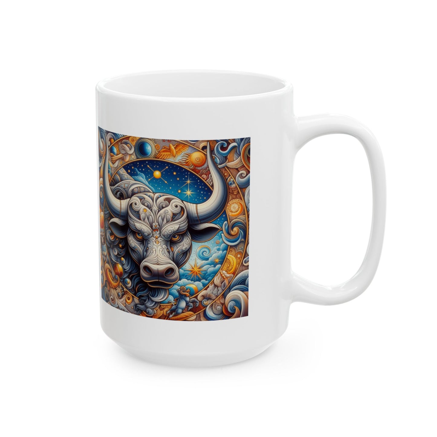 Taurus Ceramic Mug 11oz