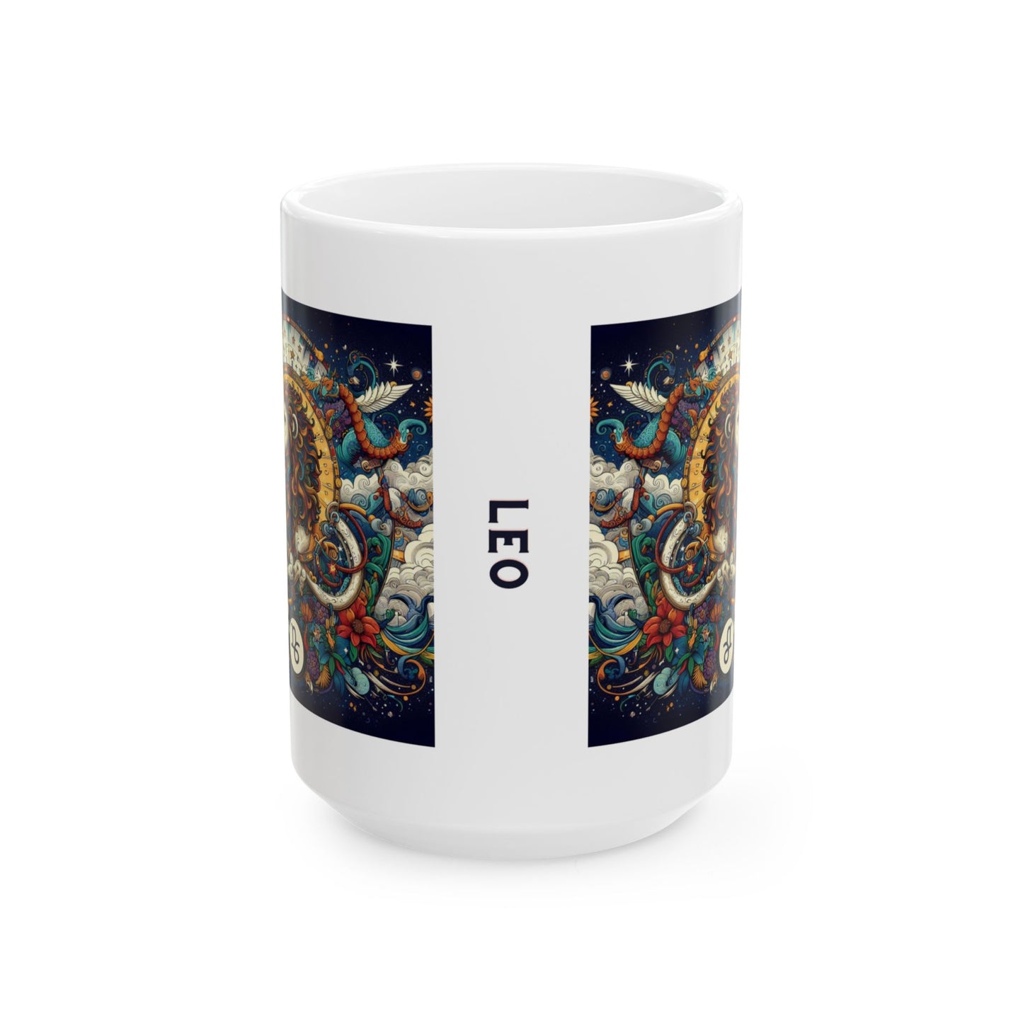 Leo Ceramic Mug 11oz