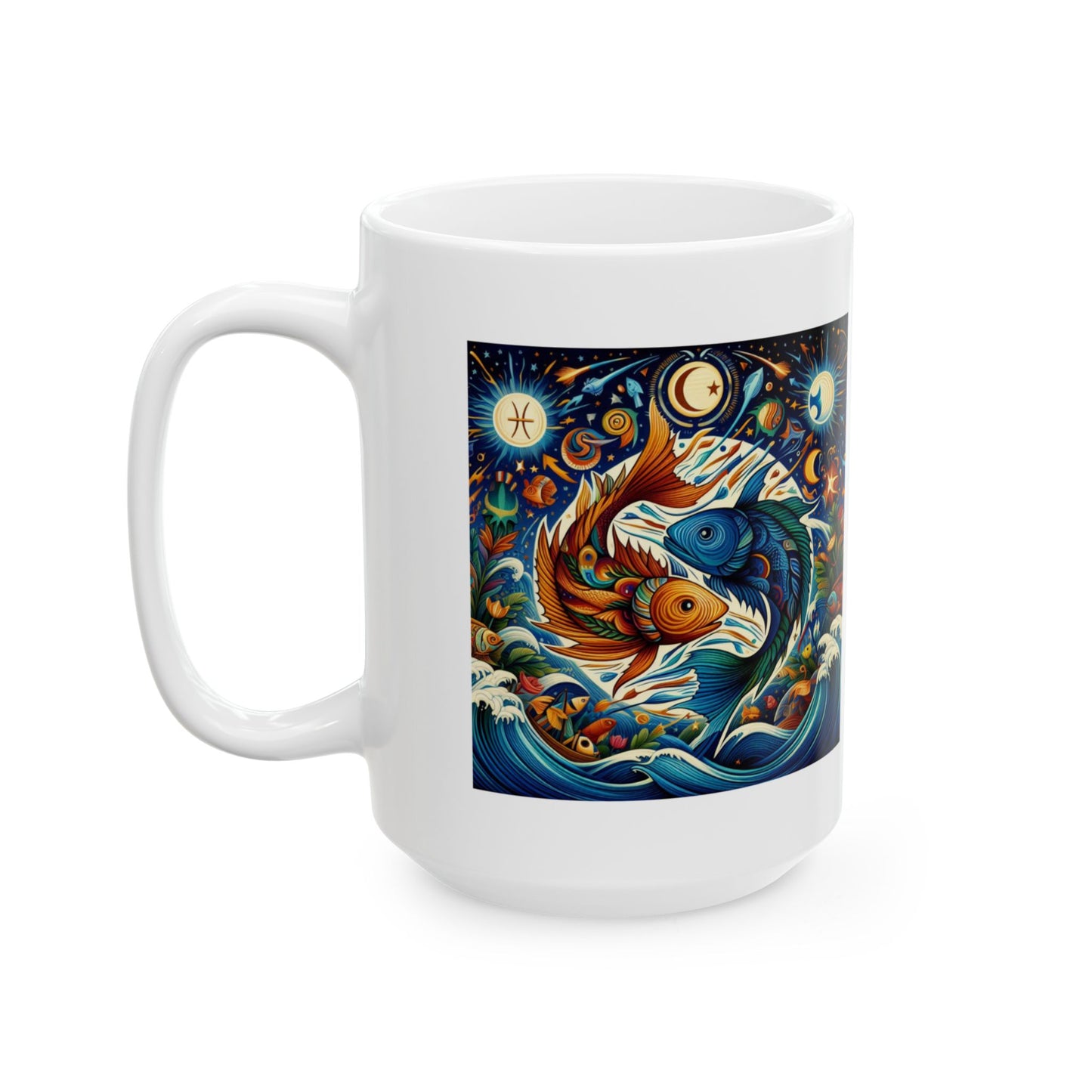 Pisces Ceramic Mug 11oz
