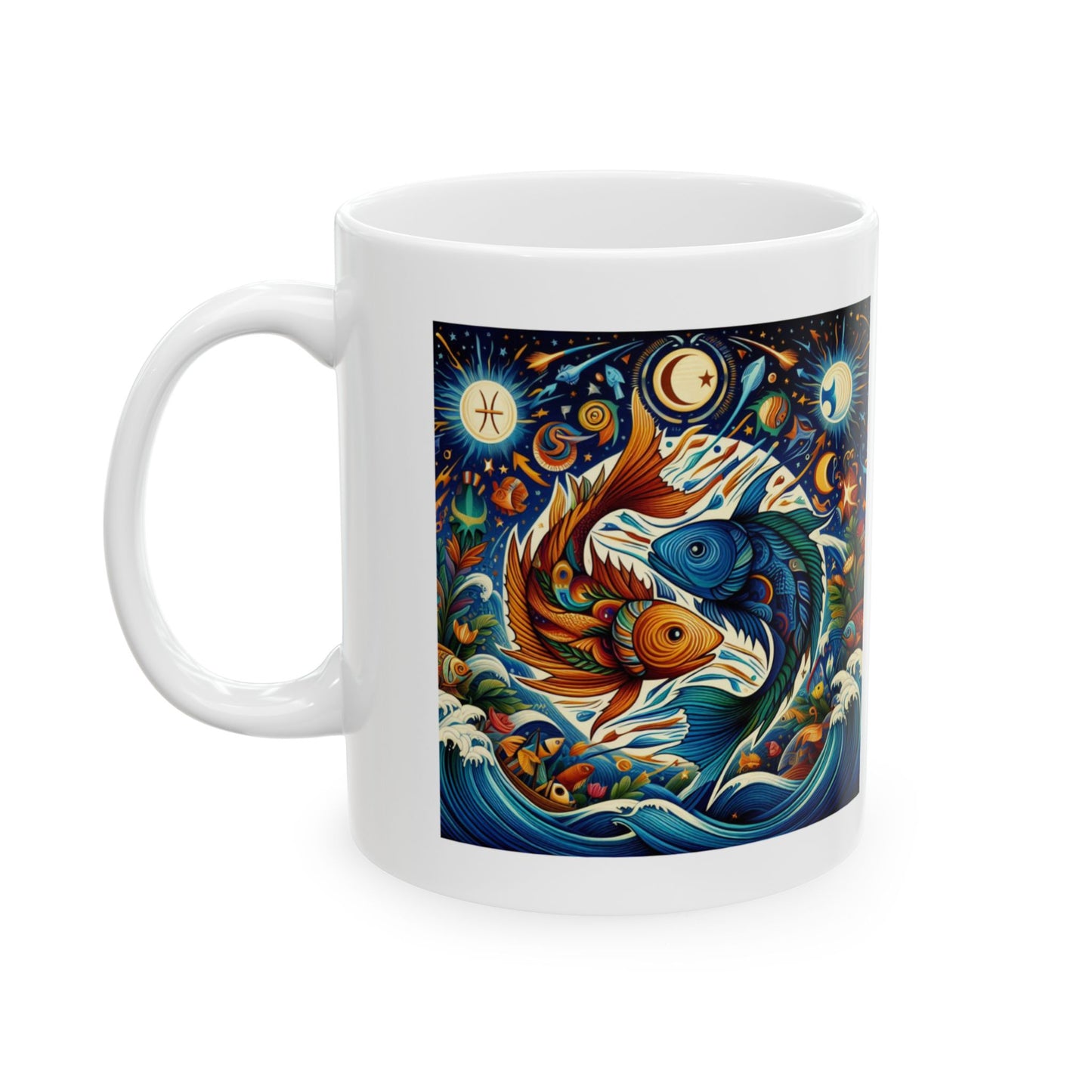 Pisces Ceramic Mug 11oz