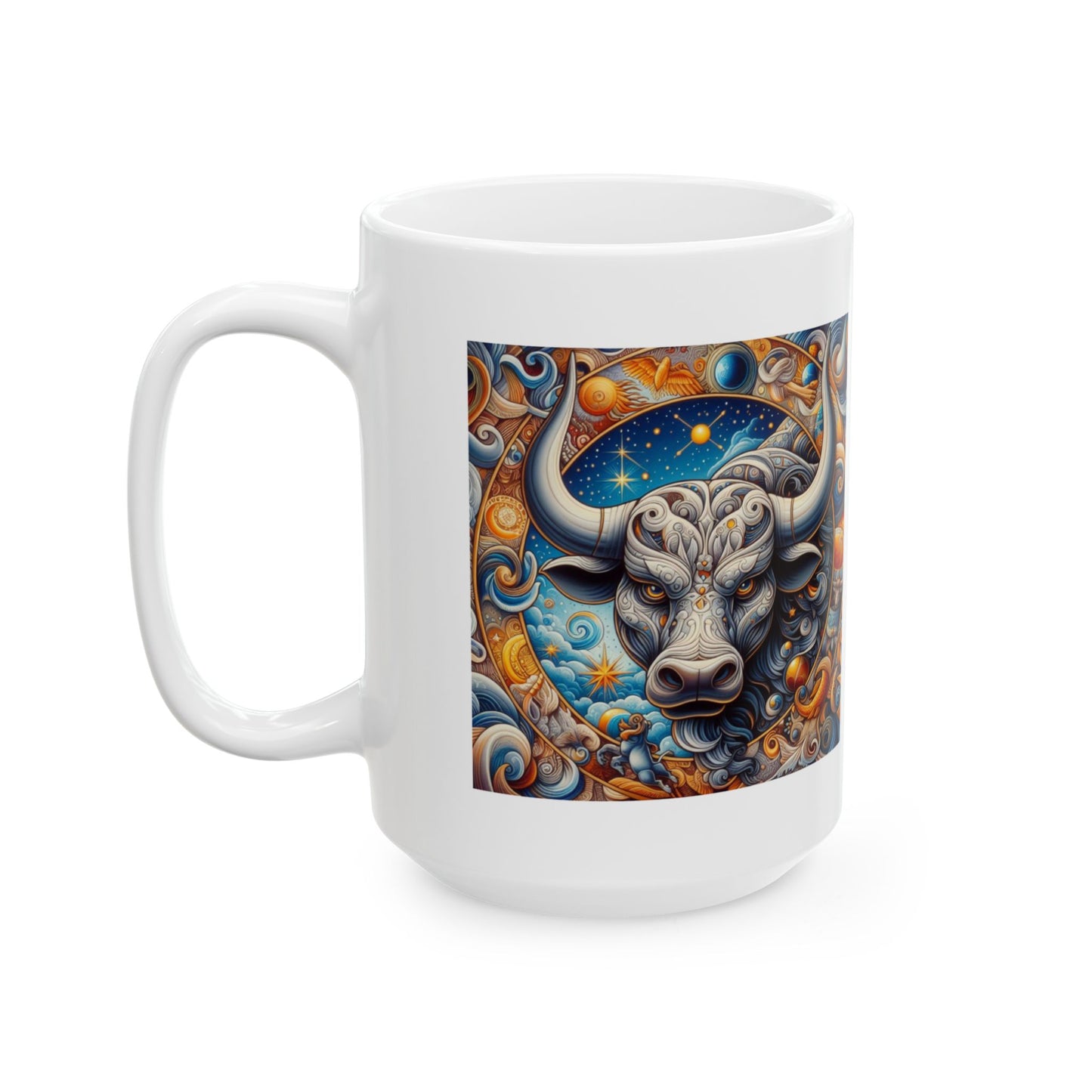 Taurus Ceramic Mug 11oz