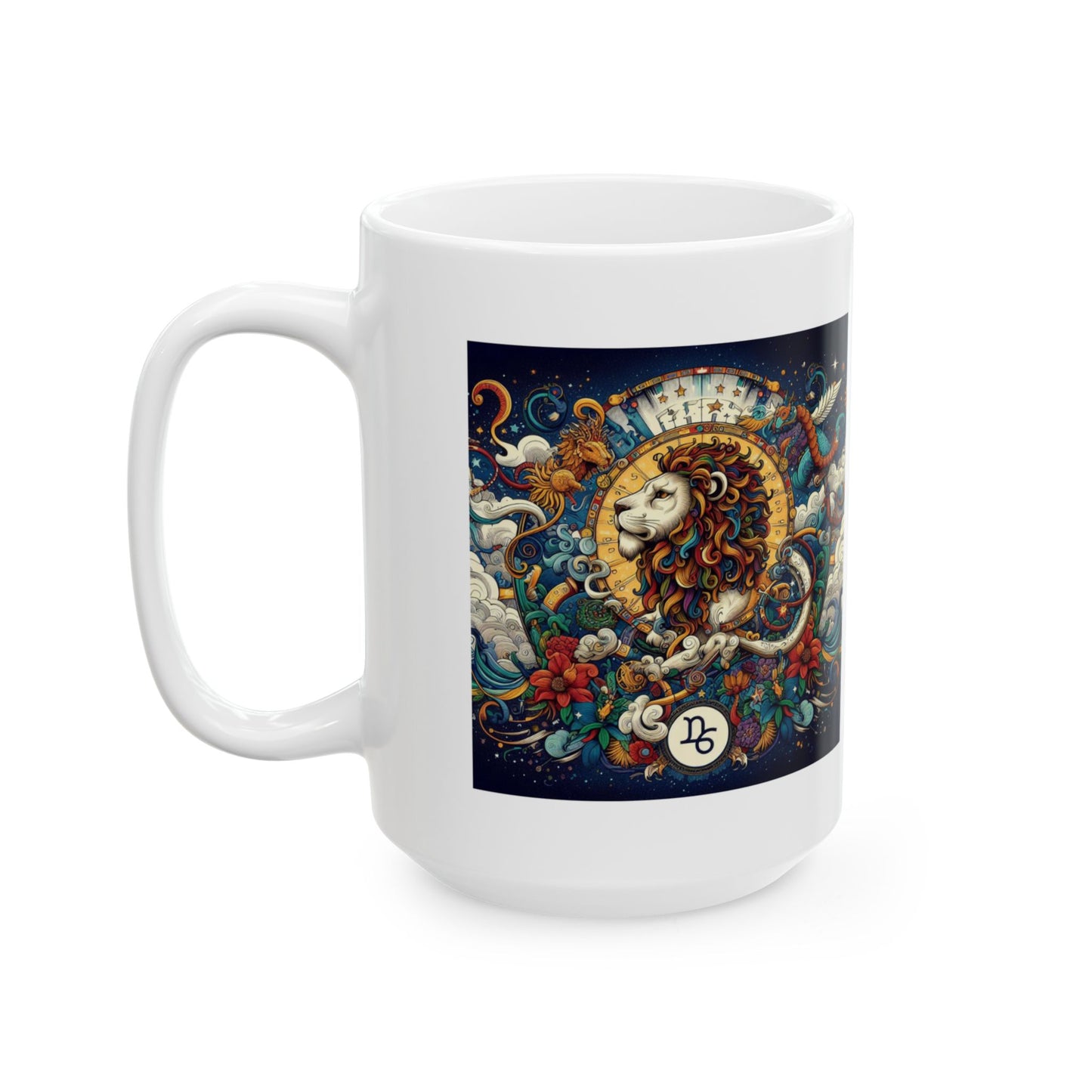 Leo Ceramic Mug 11oz