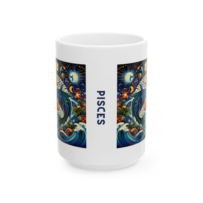 Pisces Ceramic Mug 11oz