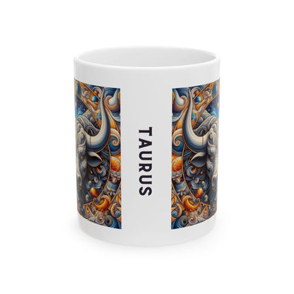 Taurus Ceramic Mug 11oz