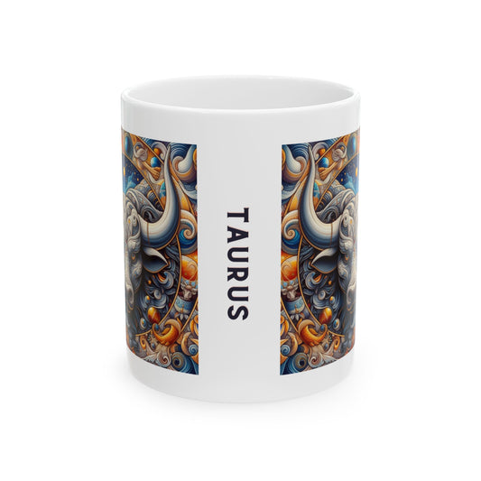 Taurus Ceramic Mug 11oz