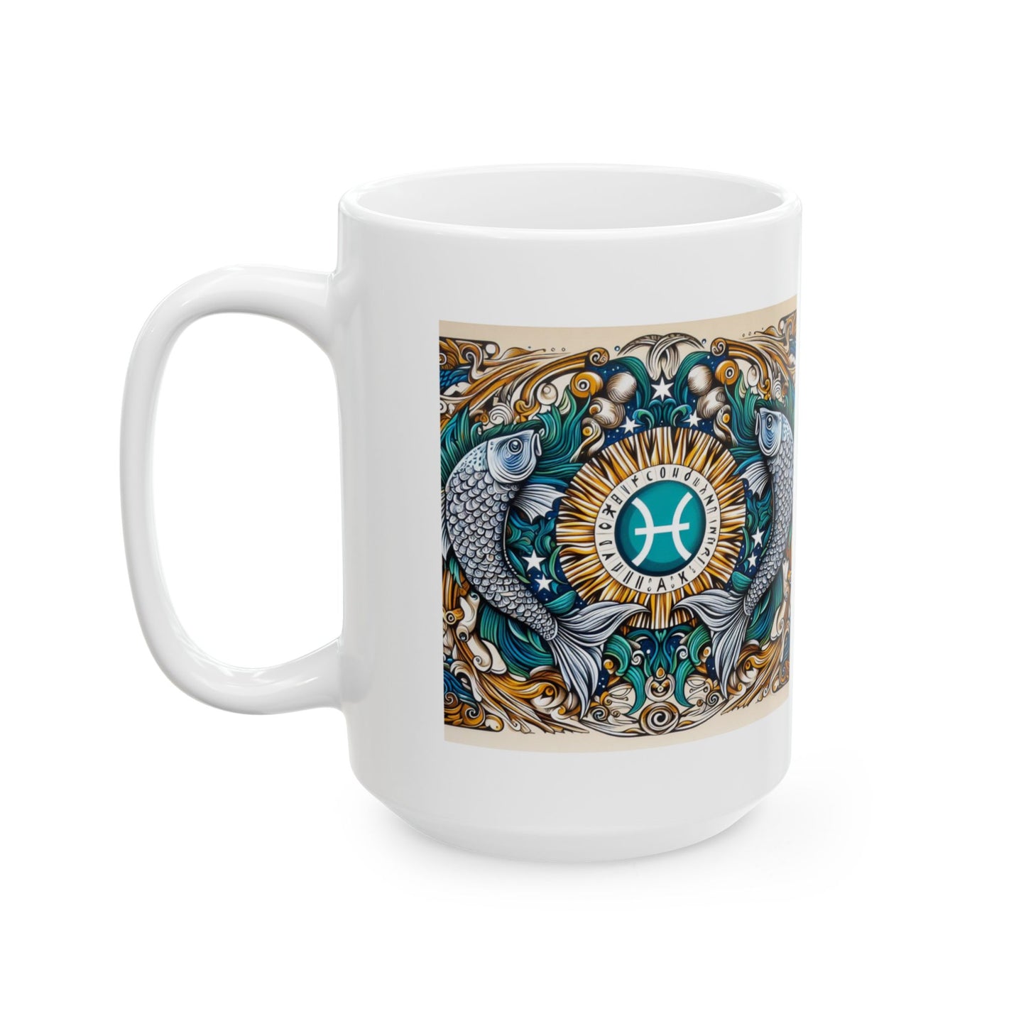 Pisces Ceramic Mug 11oz