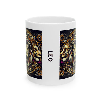LEO Ceramic Mug 11oz