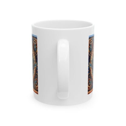 Aquarius Ceramic Mug 11oz
