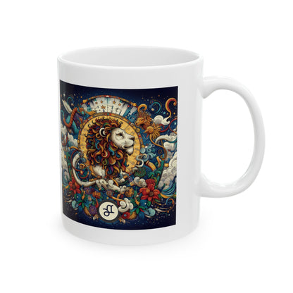 Leo Ceramic Mug 11oz