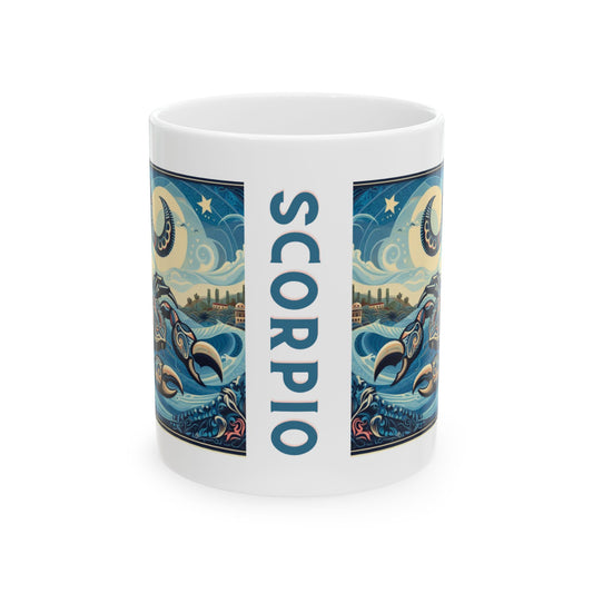 Scorpio Ceramic Mug 11oz