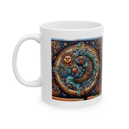 Aquarius Ceramic Mug 11oz