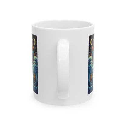 Aquarius Ceramic Mug 11oz
