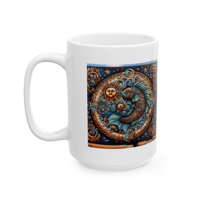 Aquarius Ceramic Mug 11oz