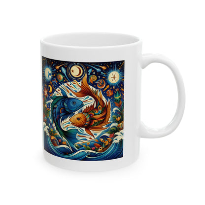 Pisces Ceramic Mug 11oz