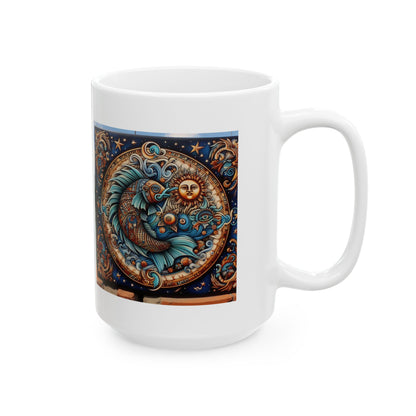 Aquarius Ceramic Mug 11oz